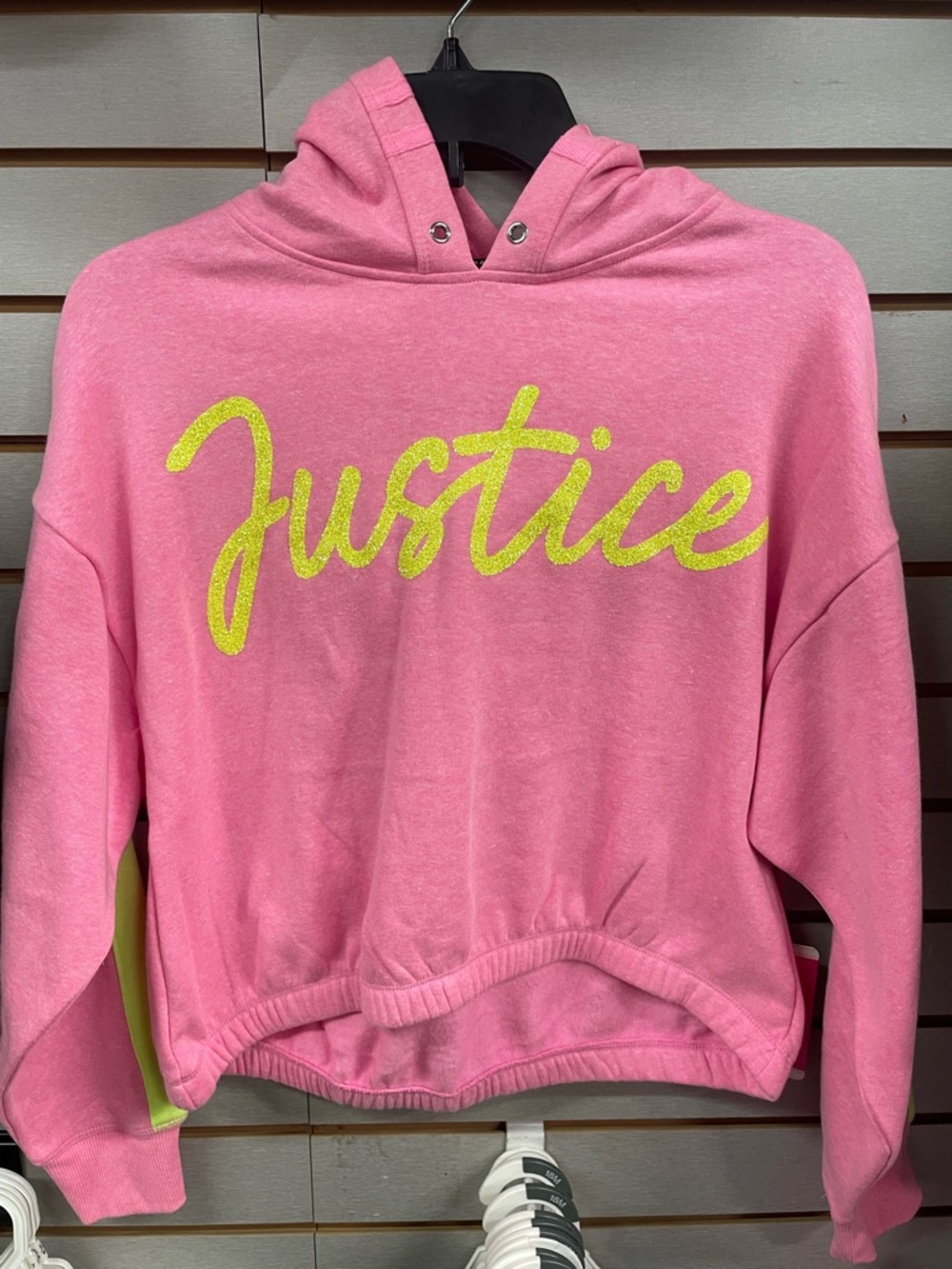Justice Girls Hooded Sweater Size L (12/14)